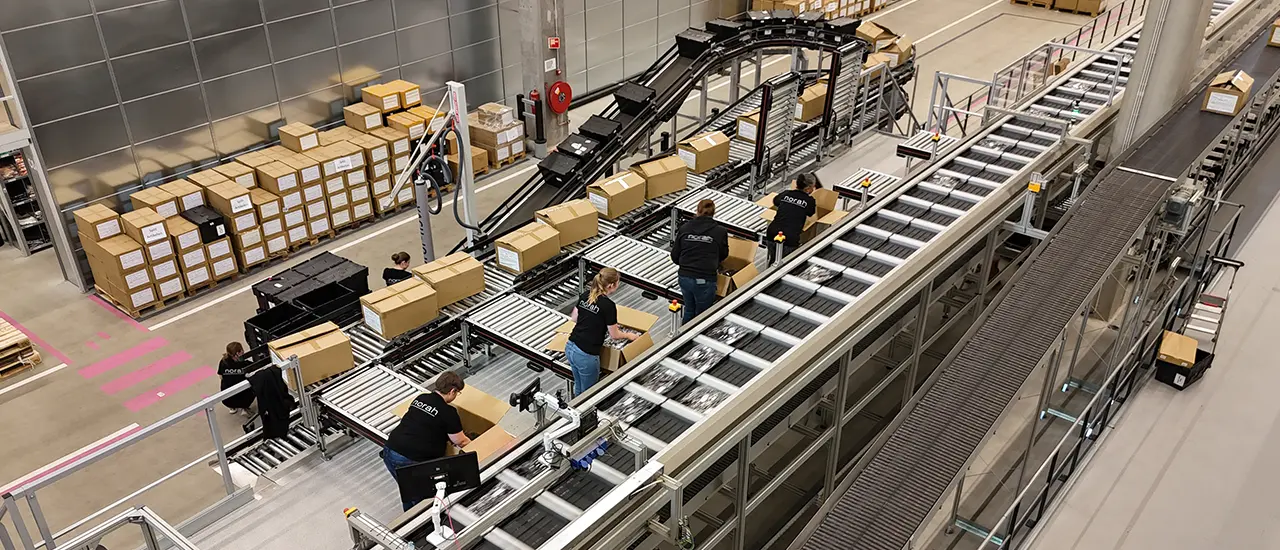 Efficient omnichannel sortation